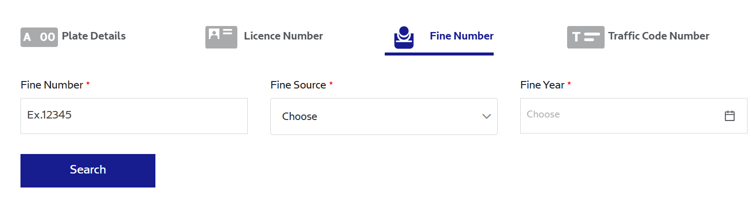 Dubai rta fine check online step by step 