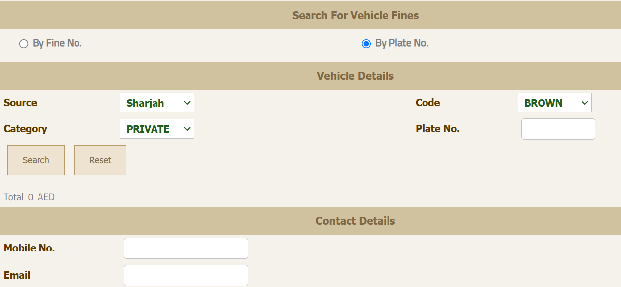 sharjah traffic fine check by plate number: A Step-by-Step Guide