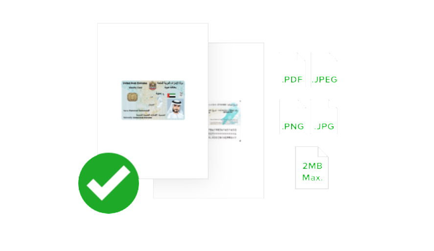 emirates id photo requirements , size, check, rejected solution