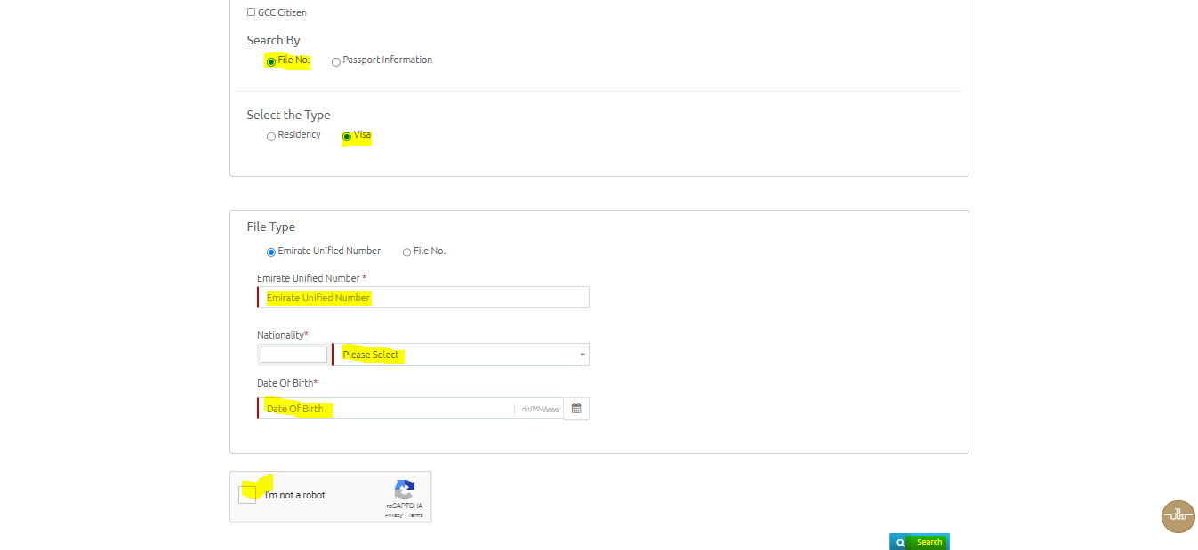 icp uae visa status check (steps with pic)