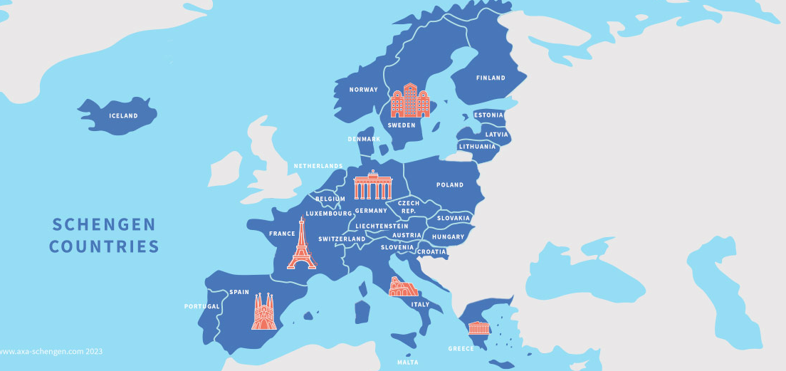 list of schengen countries 2023