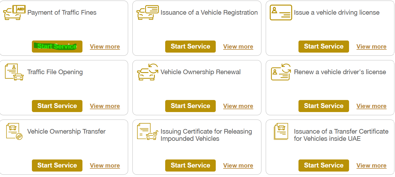 traffic fine inquiry by number plate step by step