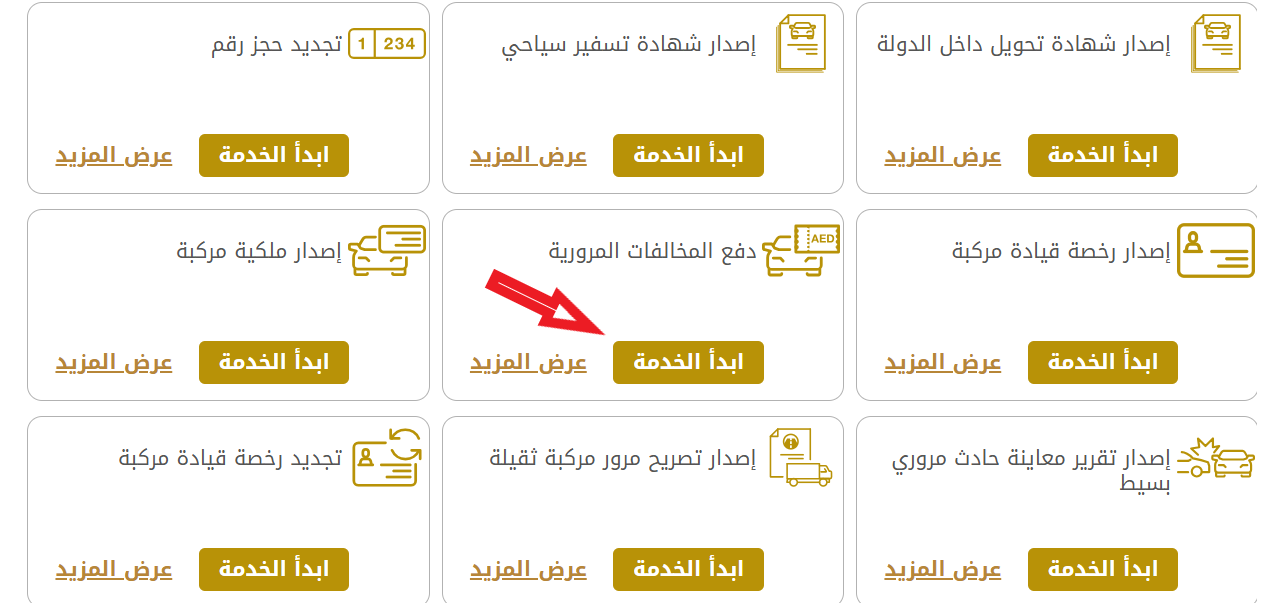 طرق الاستفسار عن المخالفات برقم اللوحة الشارقة 